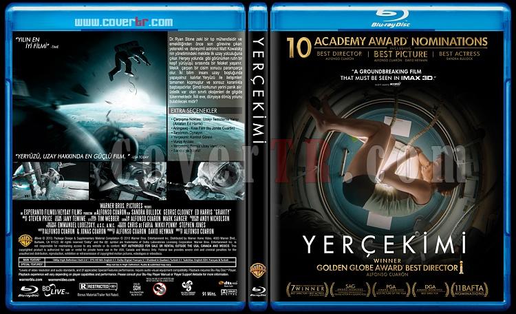 Gravity (Yerekimi) - Custom Bluray Cover - Trke [2013]-gravityjpg