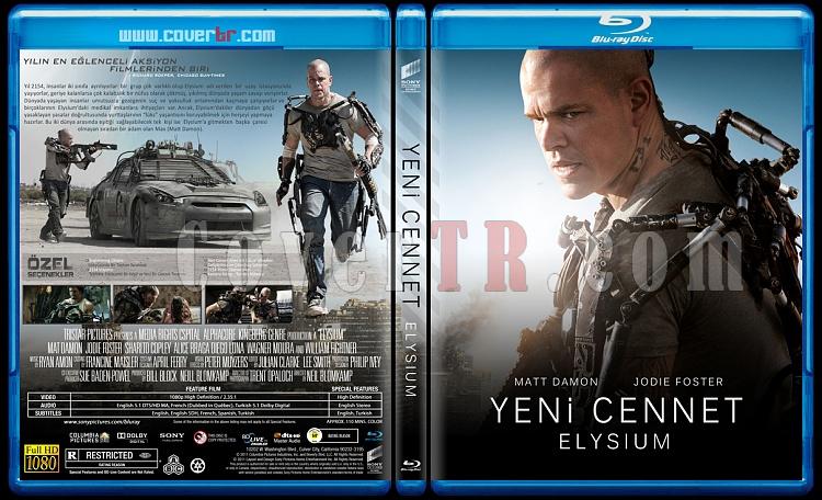 Elysium (Yeni Cennet) - Custom Bluray Cover - Trke [2013]-elysiumjpg