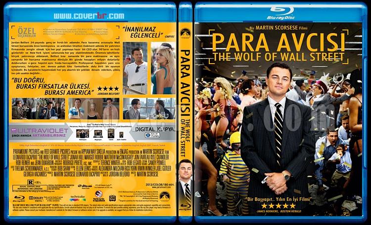 The Wolf of Wall Street (Para Avcs) - Custom Bluray Cover - Trke [2013]-para-avcisijpg