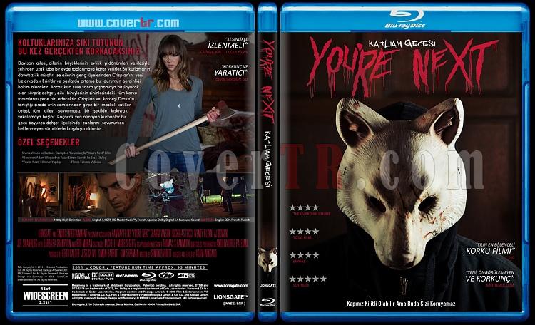 You're Next (Katliam Gecesi) - Custom Bluray Cover - Trke [2011]-youre-nextjpg