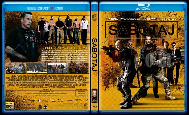 Sabotage (Sabotaj) - Custom Bluray Cover - Trke [2014]-sabotage-2jpg