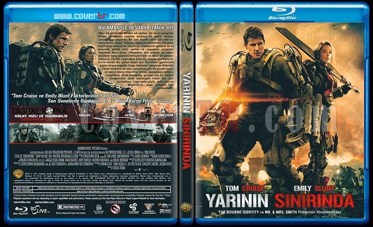 Edge of Tomorrow (Yarnn Snrnda) - Custom Bluray Cover - Trke [2014]-blu-ray-1-disc-flat-3173x1762-11mmjpg