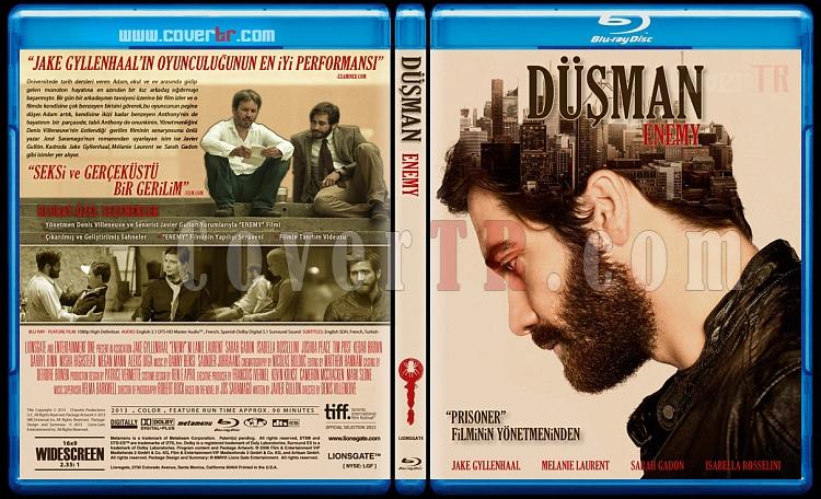 Enemy (Dman) - Custom Bluray Cover - Trke [2013]-blu-ray-1-disc-flat-3173x1762-11mmjpg