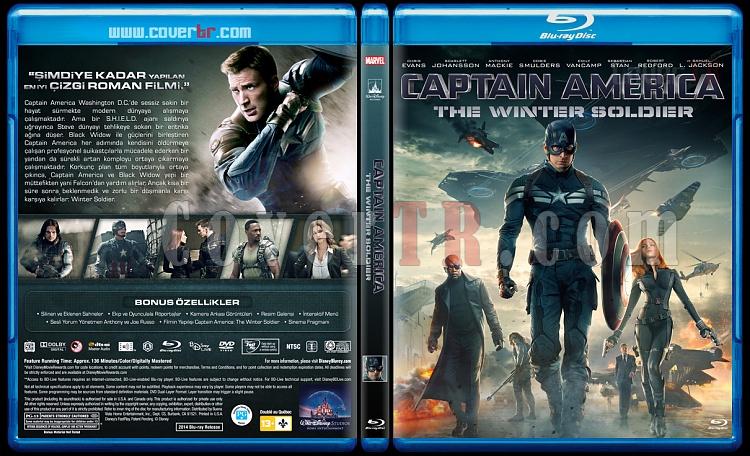 Captain America: The Winter Soldier (Kaptan Amerika: K Askeri) - Custom Bluray Cover - Trke [2014]-blurayjpg