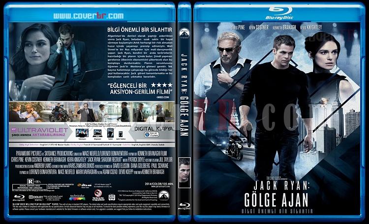 Jack Ryan: Shadow Recruit (Jack Ryan: Glge Ajan) - Custom Bluray Cover - Trke [2014]-jackjpg