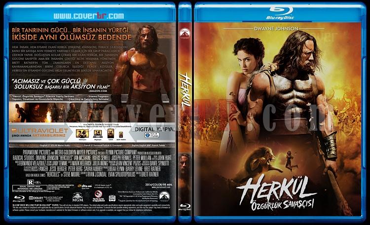 Hercules (Hercl: zgrlk Savas) - Custom Bluray Cover - Trke [2014]-blu-ray-1-disc-flat-3173x1762-11mmjpg