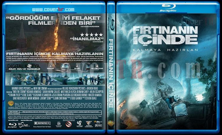 Into the Storm (Frtnann inde) - Custom Bluray Cover - Trke [2014]-firtinajpg