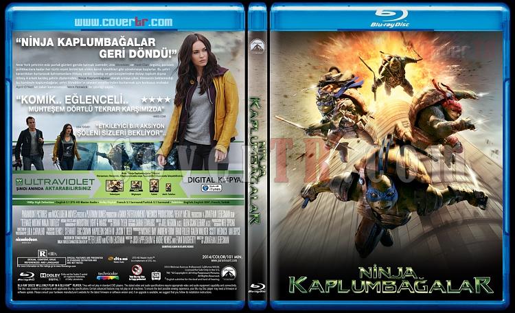 Teenage Mutant Ninja Turtles (Ninja Kaplumbaalar) - Custom Bluray Cover - Trke [2014]-blu-ray-1-disc-flat-3173x1762-11mmjpg