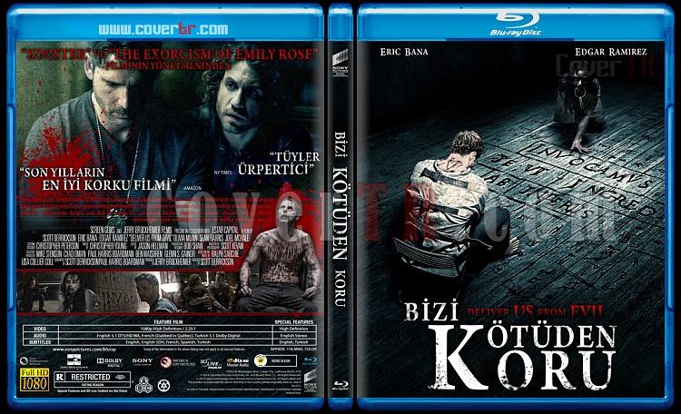 Deliver Us from Evil (Bizi Ktden Koru) - Custom Bluray Cover - Trke [2014]-deliverjpg