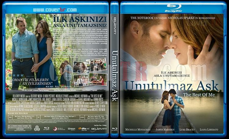 The Best of Me (Unutulmaz Ak) - Custom Bluray Cover - Trke [2014]-bestjpg