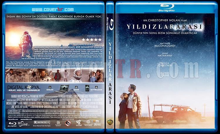 Interstellar (Yldzlar Aras) - Custom Bluray Cover - Trke [2014]-interstellarjpg