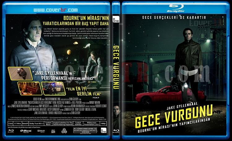 Nightcrawler (Gece Vurgunu) - Custom Bluray Cover - Trke [2014]-nightcrawlerjpg