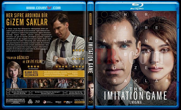 The Imitation Game (Enigma) - Custom Bluray Cover - Trke [2015]-imitation-gamejpg