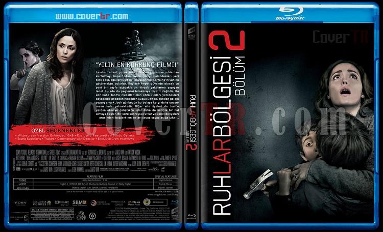 Insidious: Chapter 2 (Ruhlar Blgesi Blm 2) - Custom Bluray Cover - Trke [2013]-blu-ray-1-disc-flat-3173x1762-11mmjpg