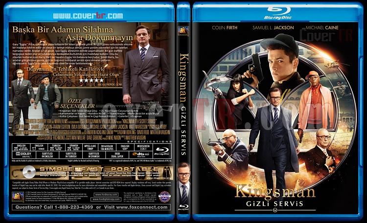 Kingsman-The Secret Service (Kingsman-Gizli Servis) - Custom Bluray Cover - Trke [2014]-3jpg