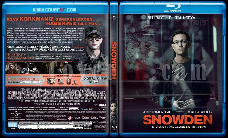 Snowden - Custom Bluray Cover - Trke [2016]-snowjpg