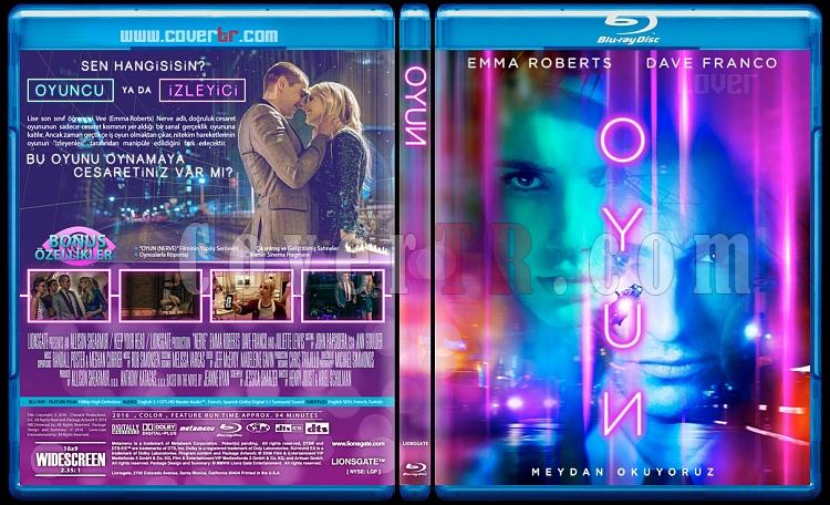 Nerve (Oyun) - Custom Bluray Cover - Trke [2016]-nervejpg