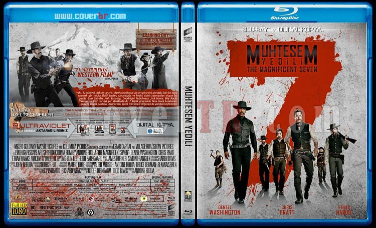 The Magnificent Seven (Muhteem Yedili) - Custom Bluray Cover - Trke [2016]-yedilijpg