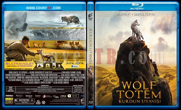 Wolf Totem (Kurdun Uyan) - Custom Bluray Cover - Trke [2015]-wolfjpg