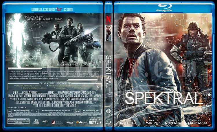 Spectral (Spektral) - Custom Bluray Cover - Trke [2016]-spectraljpg