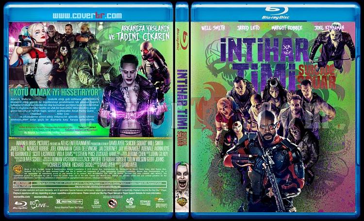 Suicide Squad (ntihar Timi) - Custom Bluray Cover - Trke [2016]-intiharjpg