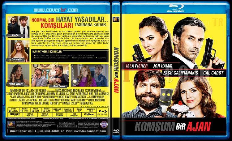 Keeping Up with the Joneses (Komum Bir Ajan) - Custom Bluray Cover - Trke [2016]-keepingjpg