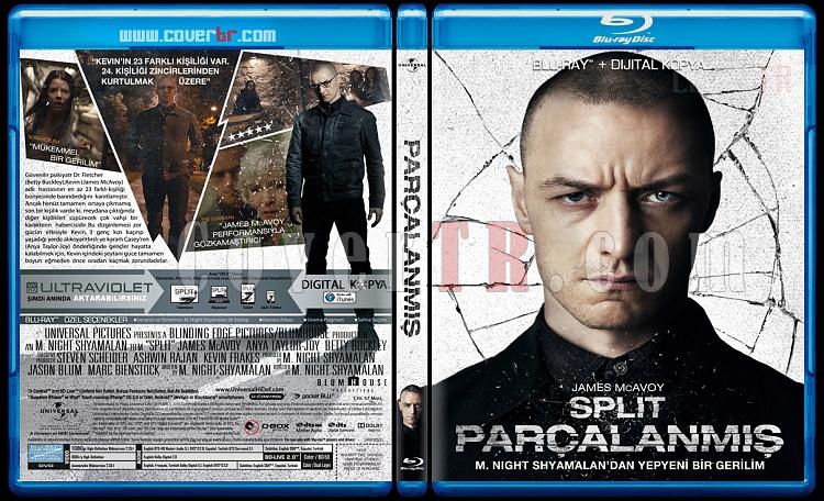 Split (Paralanm) - Custom Bluray Cover - Trke [2017]-splitjpg