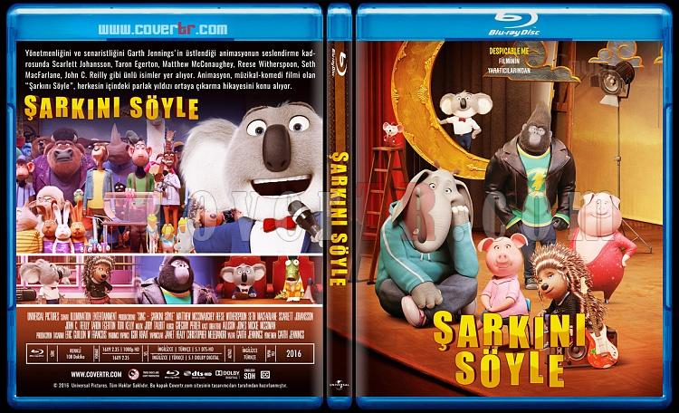 Sing (arkn Syle) - Custom Bluray Cover - Trke [2016]-1jpg