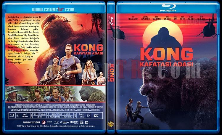 Kong: Skull Island - (Kong: Kafatas Adas) - Custom Bluray Cover - Trke [2017]-2jpg