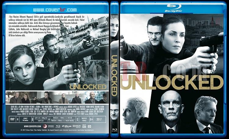 Unlocked (Gizli Kod) - Custom Bluray Cover - Trke [2017]-1jpg