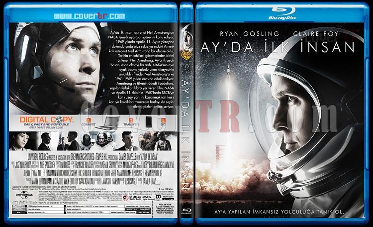 First Man (Ay'da lk nsan) - Custom Bluray Cover - Trke [2018]-4jpg