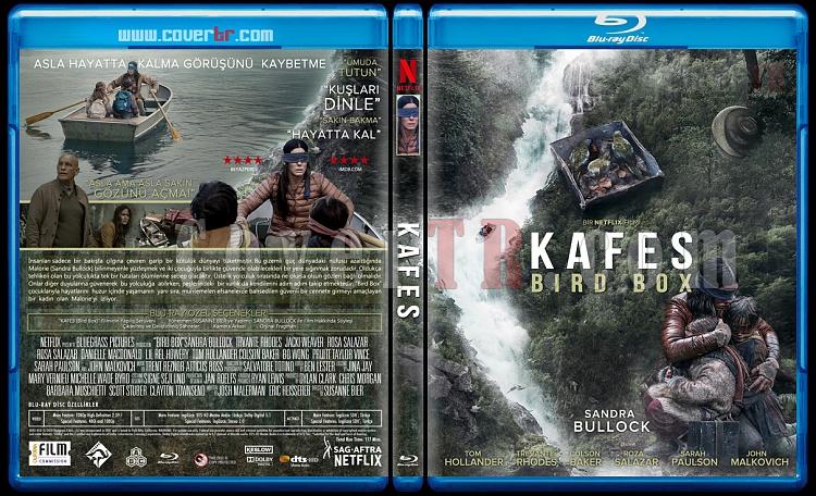 Bird Box (Kafes) - Custom Bluray Cover - Trke [2018]-bird-box-2018jpg