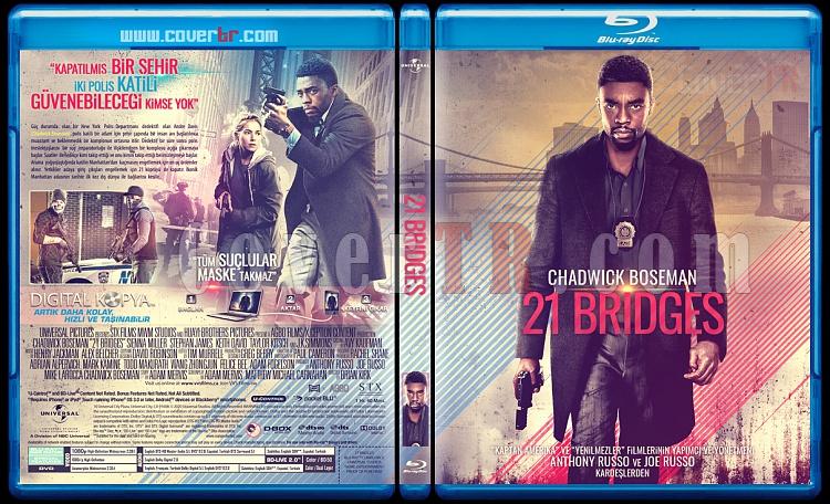 21 Bridges - Custom Bluray Cover - Trke [2020]-21-bridges-redjpg