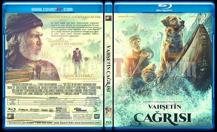 The Call of the Wild (Vahetin ars) - Custom Bluray Cover - Trke [2020]-call-wildjpg