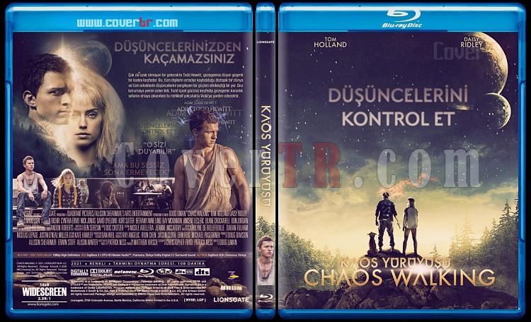 Chaos Walking (Kaos Yry) - Custom Bluray Cover - Trke [2021]-chaos-walkingjpg