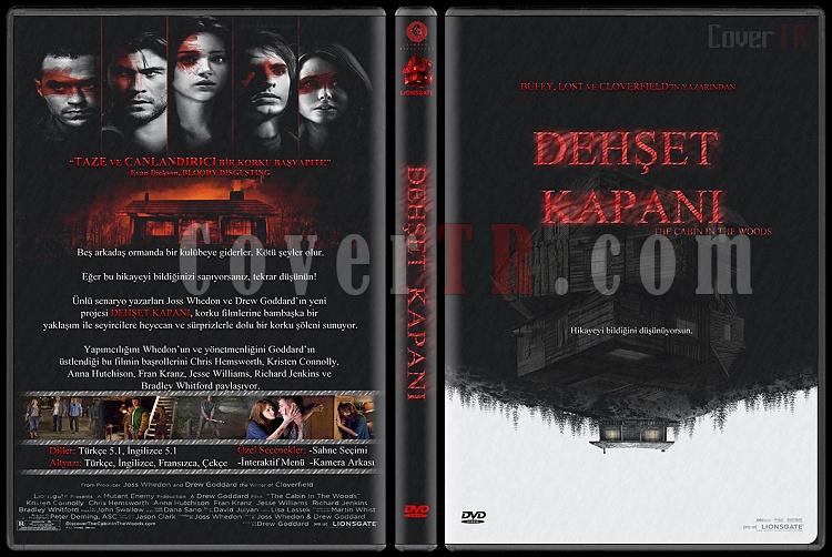 The Cabin in the Woods (Dehet Kapan) - Custom Dvd Cover - Trke [2011]-dejpg