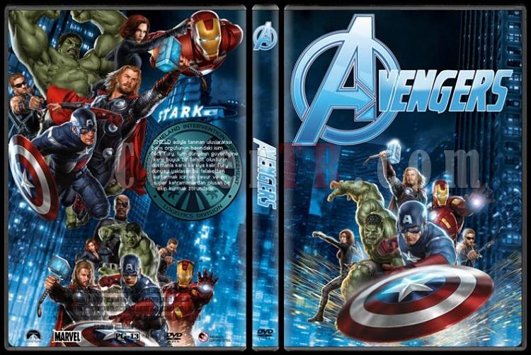 The Avengers (Yenilmezler) - Custom Dvd Cover - Trke [2012]-standardjpg