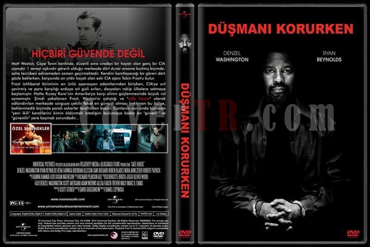 Safe House (Dman Korurken) - Custom Dvd Cover - Trke [2012]-safe-house-dvd-cover-turkce-rd-cd-v-1-picjpg