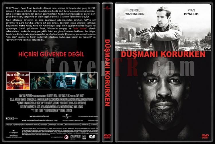 Safe House (Dman Korurken) - Custom Dvd Cover - Trke [2012]-safe-house-dvd-cover-turkce-rd-cd-v-2-picjpg