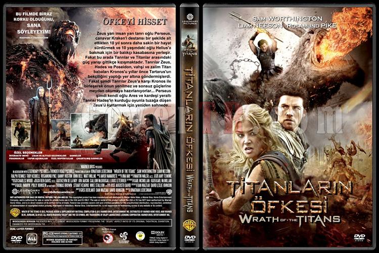 Wrath of the Titans (Titanlarn fkesi) - Custom Dvd Cover - Trke [2012]-1jpg