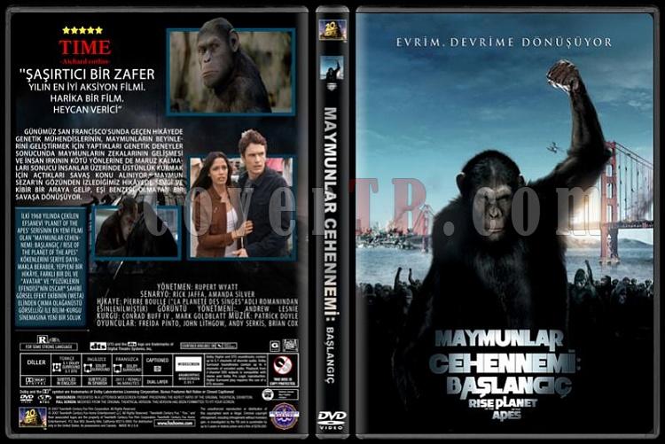 Rise of the Planet of the Apes (Maymunlar Cehennemi: Başlangıç) - Custom Dvd Cover - Türkçe [2011]-maymunlar-cehenemi-picjpg