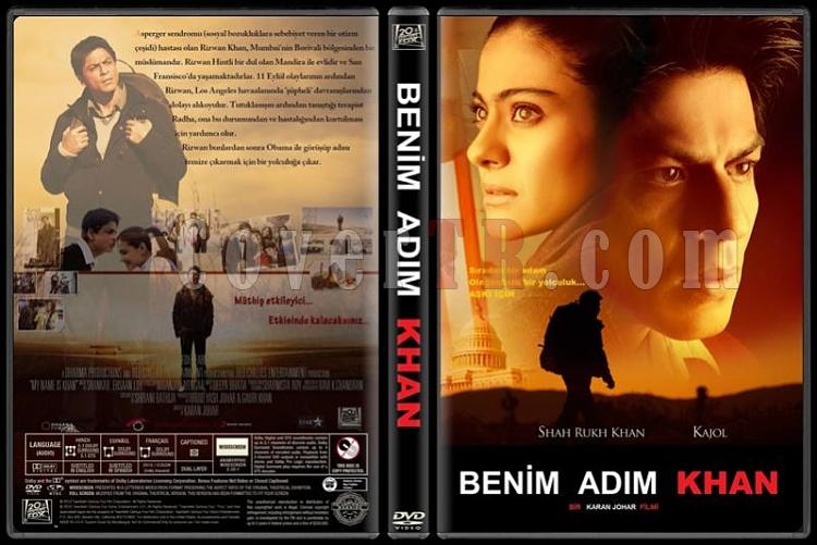 My Name is Khan (Benim Adm Khan) - Custom Dvd Cover - Trke [2010]-v2jpg