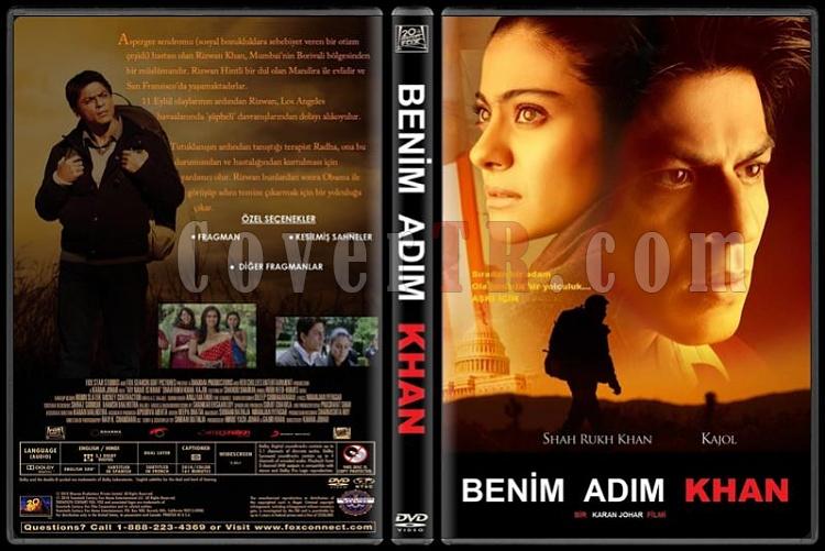 My Name is Khan (Benim Adm Khan) - Custom Dvd Cover - Trke [2010]-standardjpg