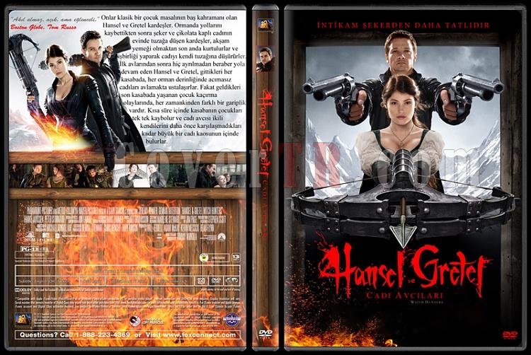 Hansel and Gretel Witch Hunters (Hansel ve Gretel Cad Avclar) - Custom Dvd Cover - Trke [2013]-hanseljpg