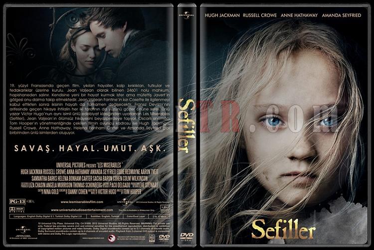 Les Misrables (Sefiller) - Custom Dvd Cover - Trke [2012]-sefiller-dvd-cover-rd-cd-v-1-picjpg