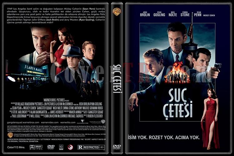 Gangster Squad (Su etesi) - Custom Dvd Cover - Trke [2013]-suc-cestesi-dvd-cover-rd-cd-v2-picjpg