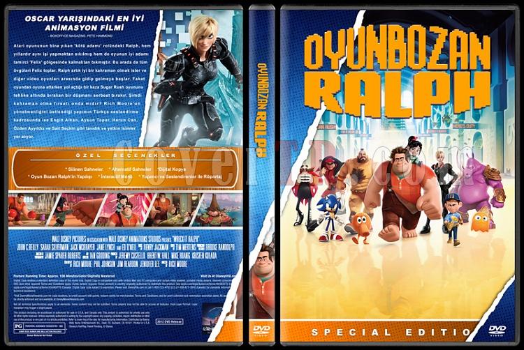 Wreck-It Ralph (Oyunbozan Ralph) - Custom Dvd Cover - Trke [2012]-ralphjpg