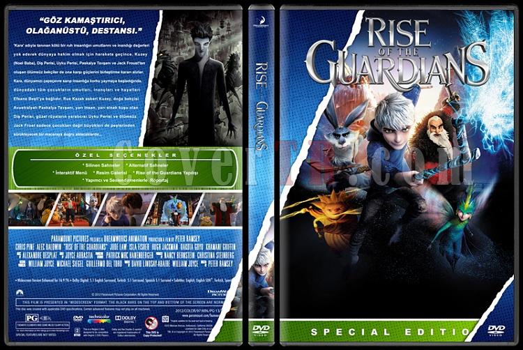 Rise of Guardians (Efsane Beşli) - Custom Dvd Cover - Türkçe [2012]-guardiansjpg
