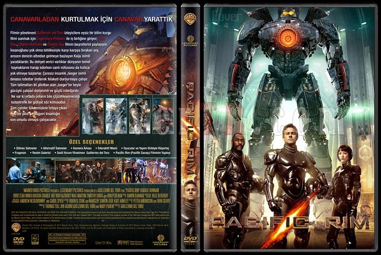 Pacific Rim (Pasifik Rim) - Custom Dvd Cover - Trke [2013]-pasific-rim-dvdjpg