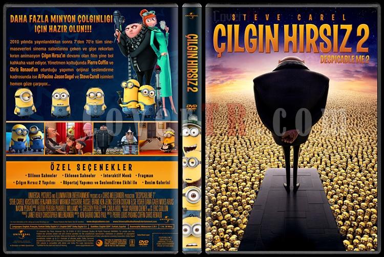 Despicable Me 2 (lgn Hrsz 2) - Custom Dvd Cover - Trke [2013]-cilgin-hirsiz-2-onjpg